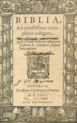 Latin bible. Latin bible.
