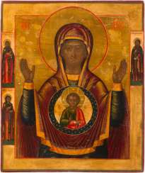 ICON OF THE MOTHER OF GOD OF THE SIGN (ZNAMENIE) ICON OF THE MOTHER OF GOD OF THE SIGN (ZNAMENIE)