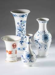4 Вазы Meissen 4 Вазы Meissen