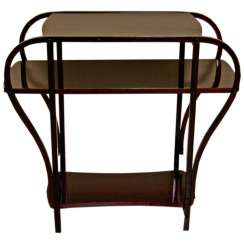 S O L D !!! Thonet Tea Table Gustav Siegel Vienna Art Nouveau Mahogany Stained CA 1905 S O L D !!! Thonet Tea Table Gustav Siegel Vienna Art Nouveau Mahogany Stained CA 1905