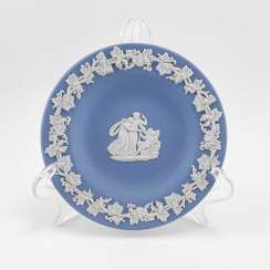 Plate for jewelry "Theoricon". Wedgwood, England, biscuit china, handmade, 1950-1969 Plate for jewelry "Theoricon". Wedgwood, England, biscuit china, handmade, 1950-1969