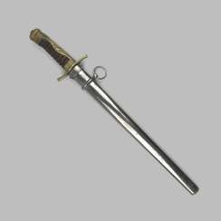 Japanese police dagger, early 20th century Japanese police dagger, early 20th century