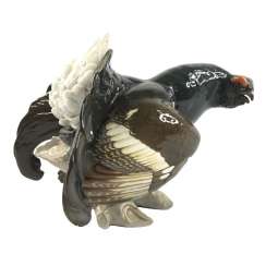 Porcelain figurine "Black grouse". T. Karner. Rosenthal, 1936 Porcelain figurine "Black grouse". T. Karner. Rosenthal, 1936