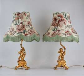 Pair of table lamps "Putti" Pair of table lamps "Putti"