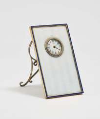 Table clock, St. Petersburg, 1908 - 1917, in the style of Faberge collection Table clock, St. Petersburg, 1908 - 1917, in the style of Faberge collection