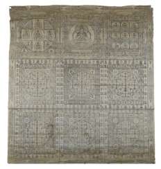 Textile avec une Représentation de Divinités bouddhistes Textile avec une Représentation de Divinités bouddhistes