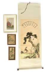 Four Paintings, China, Four Paintings, China,