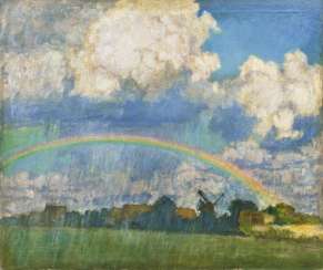 Rainbow over Mellingstedt Rainbow over Mellingstedt