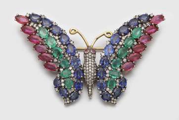 Russe Schmetterlingsbrosche Russe Schmetterlingsbrosche