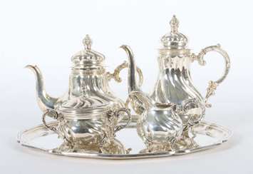 Prächtiger Kaffee-/Teekern im Barockstil Deutschland Prächtiger Kaffee-/Teekern im Barockstil Deutschland