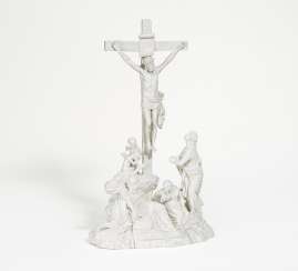 Large Calvary porcelain group Large Calvary porcelain group