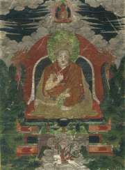 Thangka of a Lama Thangka of a Lama