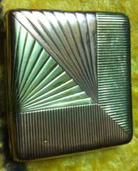 Cigarette case gold 56 samples 19th century great job Cigarette case gold 56 samples 19th century great job