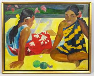 Two Women from Tahiti - Kujau, Konrad Two Women from Tahiti - Kujau, Konrad