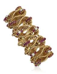 KUTCHINSKY RUBY AND DIAMOND BRACELET KUTCHINSKY RUBY AND DIAMOND BRACELET