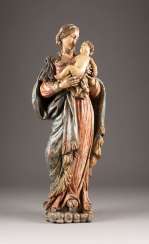 Large Figure Of The Madonna With The Child Large Figure Of The Madonna With The Child