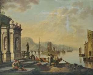 Pair Of Counterparts: The Southern Ports. Hendrik Willem Schweickhardt Pair Of Counterparts: The Southern Ports. Hendrik Willem Schweickhardt