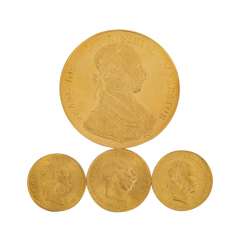 Bundle of investment gold from Austria - Bundle of investment gold from Austria -