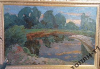 the picture landscape Sevastyanov the picture landscape Sevastyanov