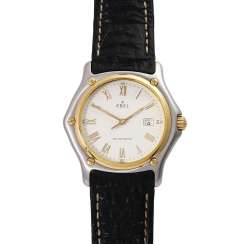 EBEL 1911 среднего наручные часы, Ref. 193902. Нержавеющая сталь/золото 18 карат безель. EBEL 1911 среднего наручные часы, Ref. 193902. Нержавеющая сталь/золото 18 карат безель.