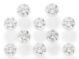 Блестяще: ценные свертки из 10 бриллиантами около 3,58 ct Блестяще: ценные свертки из 10 бриллиантами около 3,58 ct