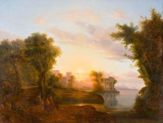 CARL WILHELM GÖTZLOFF in 1799, Dresden - 1866 Naples, attributed CARL WILHELM GÖTZLOFF in 1799, Dresden - 1866 Naples, attributed