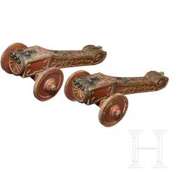A few courtly salute of cannons from one of the residences of Louis XIV, France, around 1700 A few courtly salute of cannons from one of the residences of Louis XIV, France, around 1700