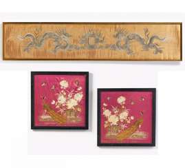 Three silk embroidery Three silk embroidery