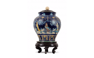 Vase Fahua de forme balustre Vase Fahua de forme balustre