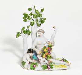 Porcelain allegory Porcelain allegory
