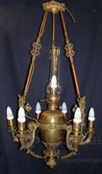 Chandelier in bronze Chandelier in bronze