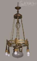 Chandelier in the style of Neoclassicism Chandelier in the style of Neoclassicism