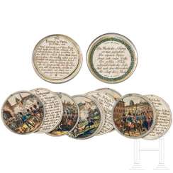 Plug-in medal from the wars of liberation, Nuremberg, Germany, in 1814 Plug-in medal from the wars of liberation, Nuremberg, Germany, in 1814