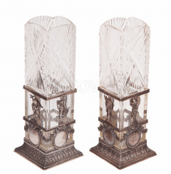 Vases Of The Firm Of I. P. Khlebnikov Vases Of The Firm Of I. P. Khlebnikov