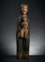 Romanesque Madonna Enthroned with Child Romanesque Madonna Enthroned with Child