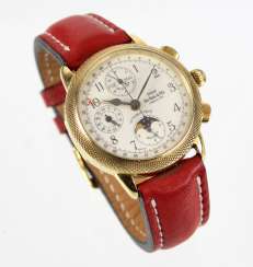 Mens Wrist Watch Yellow Gold 750 Mens Wrist Watch Yellow Gold 750