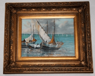 Antique painting G. Lapshin Antique painting G. Lapshin