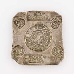 Württemberg - Sided cliff to 2 guilders 8 Kreuzer 1713, Charles Alexander, 1713, Württemberg - Sided cliff to 2 guilders 8 Kreuzer 1713, Charles Alexander, 1713,