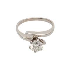 Solitaire ring with 1 diamond approximately 0.8 ct Solitaire ring with 1 diamond approximately 0.8 ct
