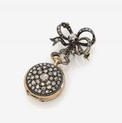 Brooch with ladies pocket watch Brooch with ladies pocket watch