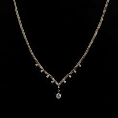 Necklace with diamonds Necklace with diamonds