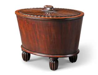 A WILLIAM IV MAHOGANY WINE COOLER A WILLIAM IV MAHOGANY WINE COOLER