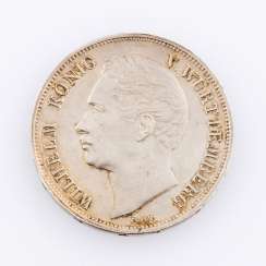 Württemberg - Wilhelm I., 1816-1864. Coin visit Gulden 1844. Württemberg - Wilhelm I., 1816-1864. Coin visit Gulden 1844.