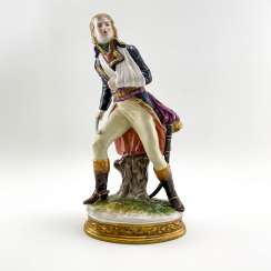 Porcelain figurine Marshal Lannes, Germany, Rudolf Kämmer, 1953-1972, perfect condition Porcelain figurine Marshal Lannes, Germany, Rudolf Kämmer, 1953-1972, perfect condition
