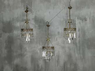 Vintage set of 6 chandeliers Vintage set of 6 chandeliers