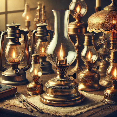 Купить керосиновые лампы на аукционе в России