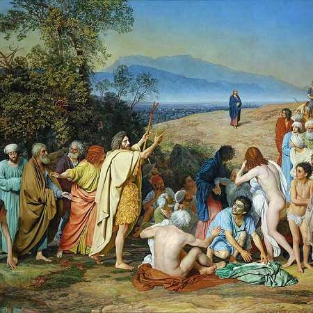 Александр Иванов. Картина «Явление Христа народу», 1837-1857