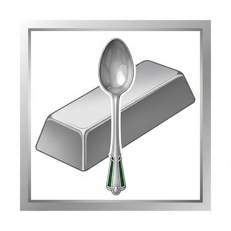 Продажа разного типа серебра