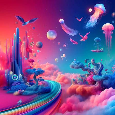Surrealism and Abstract Gradients: Top Design Trends of 2024