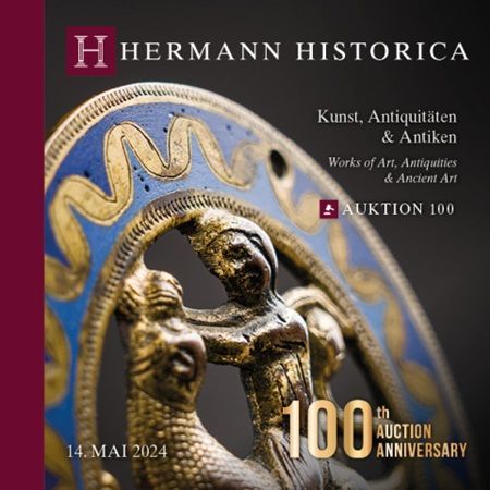 Hermann Historica. Art, antiquités et objets anciens. Vente aux enchères du 100e anniversaire